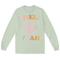 Matcha vintage retro shell yeah beach tropical vacation gifts t shirt Long Sleeve Tee - longCreatives
