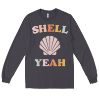 Smoke vintage retro shell yeah beach tropical vacation gifts t shirt Long Sleeve Tee - longCreatives