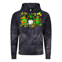 Cloud Black St. Patrick's Day gnomes Vintage Hoodie - OliviaCreatesArt