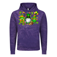 Cloud Purple St. Patrick's Day gnomes Vintage Hoodie - OliviaCreatesArt