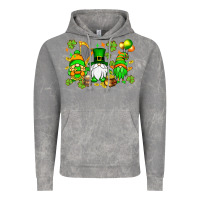 Cloud Rock St. Patrick's Day gnomes Vintage Hoodie - OliviaCreatesArt
