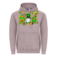 Vintage Zinc St. Patrick's Day gnomes Vintage Hoodie - OliviaCreatesArt
