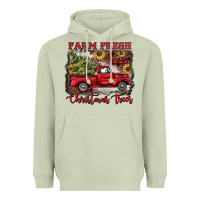 Matcha farm fresh christmas trees Heavyweight Hoodie - BarkalooDesign
