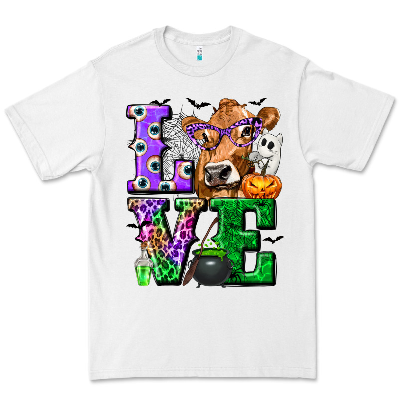 Love Cow Halloween Tbw Premium Tee by texasbilliewilder | Teevron