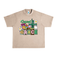 French Oak Saved by his grace Easter Urban Heavy Tee - CowGirlArtShop