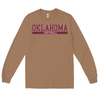 Toasted Coconut Oklahoma Softball Long Sleeve Tee - longCreatives