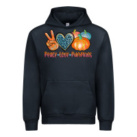 Navy peace love pumpkins Urban Hoodie - AdoDesignShop
