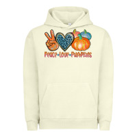 Peace Love Pumpkins Urban Hoodie | Teevron