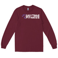 Burgundy Anytimes Fitness Long Sleeve Tee - longCreatives
