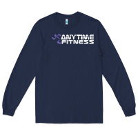 Navy Anytimes Fitness Long Sleeve Tee - longCreatives