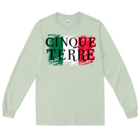 Matcha cinque terre italy travel distressed t shirt Long Sleeve Tee - longCreatives