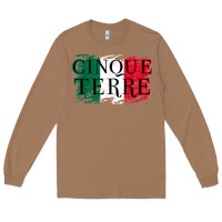 Toasted Coconut cinque terre italy travel distressed t shirt Long Sleeve Tee - longCreatives