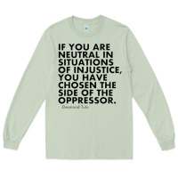 Matcha human rights quote protest political Long Sleeve Tee - longCreatives