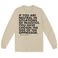 Mushroom human rights quote protest political Long Sleeve Tee - longCreatives