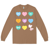 Toasted Coconut peanuts valentine candy heart Long Sleeve Tee - longCreatives