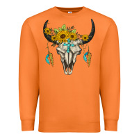 Carrot bull skull western Premium Sweatshirt - BarkalooDesign