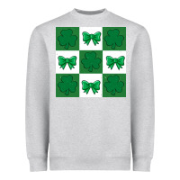 Heather Grey st patricks day  2 ös 4.19.29 Heavyweight Sweatshirt - CowhideDigitalArt