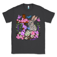 Smoke Easter eggs and Bunny with Cross Easter Day Classic Tee - HowdyJamesFarm