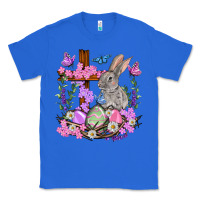 True Royal Easter eggs and Bunny with Cross Easter Day Classic Tee - HowdyJamesFarm