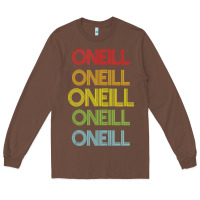 Chestnut Oneill Name Long Sleeve Tee - longCreatives