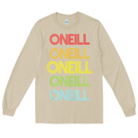 Mushroom Oneill Name Long Sleeve Tee - longCreatives