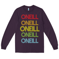Plum Oneill Name Long Sleeve Tee - longCreatives