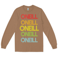Toasted Coconut Oneill Name Long Sleeve Tee - longCreatives