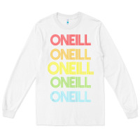 White Oneill Name Long Sleeve Tee - longCreatives