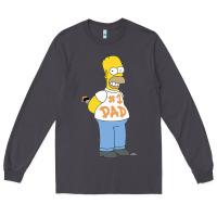 Smoke The Simpsons Homer Number 1 Dad Father's Day V2 Long Sleeve Tee - longCreatives