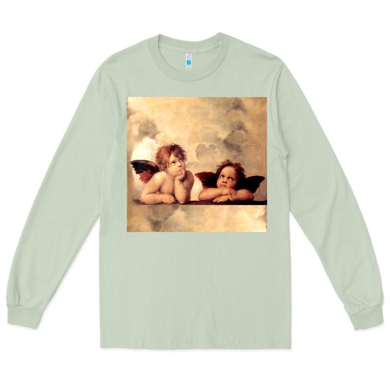 Angels Gift Raphael Cupid Cherubs Art Valentine Angel Long Sleeve Tee by longCreatives | Teevron