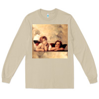 Mushroom angels gift raphael cupid cherubs art valentine angel Long Sleeve Tee - longCreatives