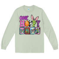 Matcha Easter Day One hoppy mama Long Sleeve Tee - OliviaCreatesArt