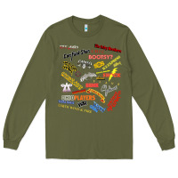Army Green Just A Little Funk Long Sleeve Tee - longCreatives