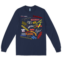Navy Just A Little Funk Long Sleeve Tee - longCreatives