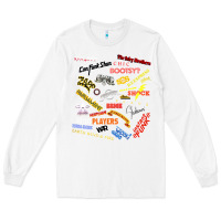 White Just A Little Funk Long Sleeve Tee - longCreatives