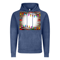 Vintage Denim christmas bleach effect tumler Vintage Hoodie - CowCowDesign