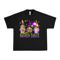 Black mardi gras with gnomies Urban Heavy Tee - HowdyJamesFarm
