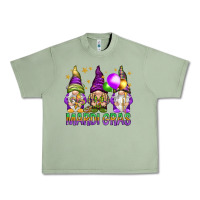 Oil Green mardi gras with gnomies Urban Heavy Tee - HowdyJamesFarm