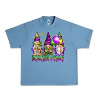 Pebble Blue mardi gras with gnomies Urban Heavy Tee - HowdyJamesFarm