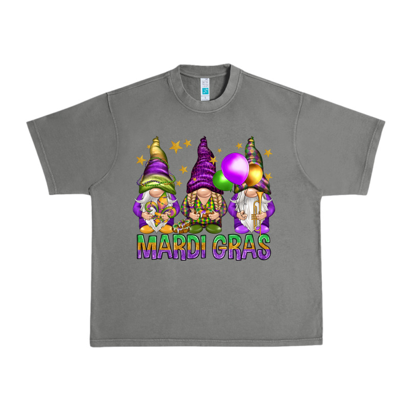 Mardi Gras With Gnomies Urban Heavy Tee by HowdyJamesFarm | Teevron