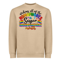 Mushroom wishing all of the homophobes uncomfortable month Heavyweight Sweatshirt - Artiststas