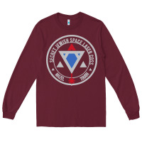 Burgundy Secret Jewish Space Laser Corps Mazel Tov Funny Prank Long Sleeve Tee - longCreatives