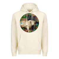 Tofu Christmas Charolais Bull And Black Angus Bull Premium Hoodie - RanaPortraitStore