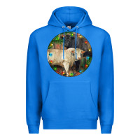 True Royal Christmas Charolais Bull And Black Angus Bull Premium Hoodie - RanaPortraitStore