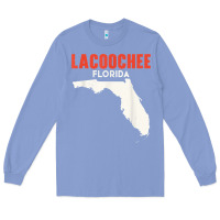 Colony Blue lacoochee florida usa state america travel floridian t shirt Long Sleeve Tee - longCreatives