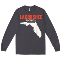 Lacoochee Florida Usa State America Travel Floridian T Shirt Long Sleeve Tee | Teevron