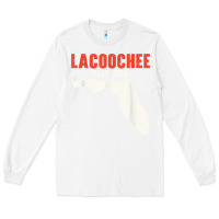 White lacoochee florida usa state america travel floridian t shirt Long Sleeve Tee - longCreatives