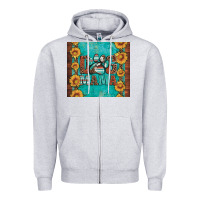 Heather Grey dog mama Zipper Hoodie - Artiststas