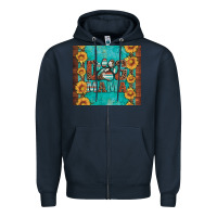 Navy dog mama Zipper Hoodie - Artiststas
