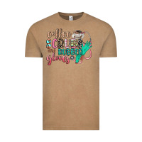 Vintage Coffee coffee scrubs and rubber gloves Vintage Tee - CowGirlArtShop